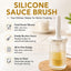 Pro Chef Silicone Oil Brush with Glass Jar Dispenser