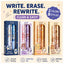 0.5 mm Quick-Dry Erasable Gel Pen Set (2-Pack)