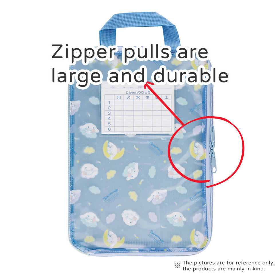 A4 Princess School Zipper Bag – Student Document Organizer