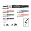 (Pre-Order) PENTEL Fits knockle Board (Fit Core/ Medium Character) 2.3mm~4.5mm whiteboard marker EMWL5SBF EMWL5SBF6ST