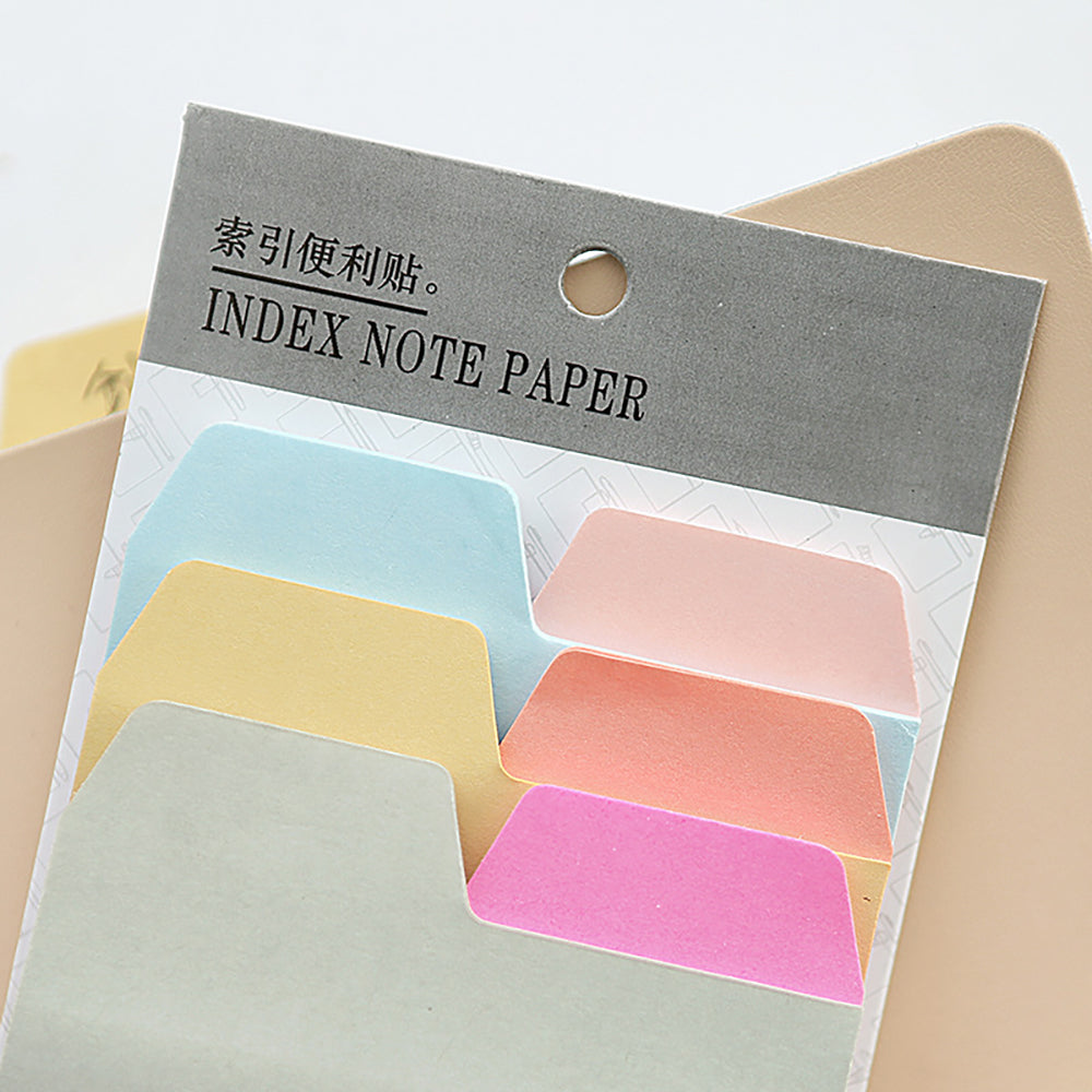 6-color index sticky notes 90 sheets