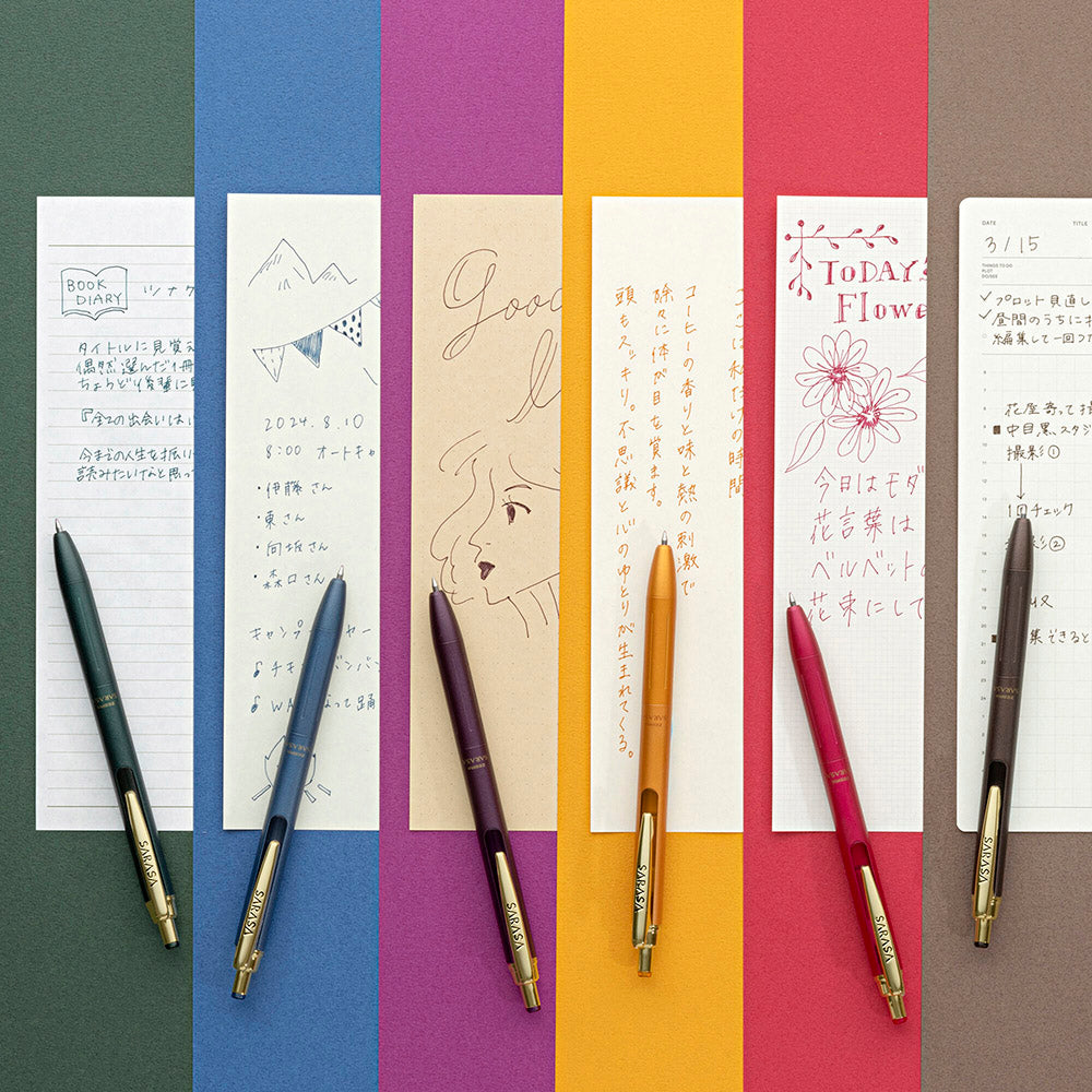 (प्री-ऑर्डर) ज़ेबरा सरसा ग्रैंड 0.5 मिमी जेल बॉलपॉइंट पेन पी-जेजे 56