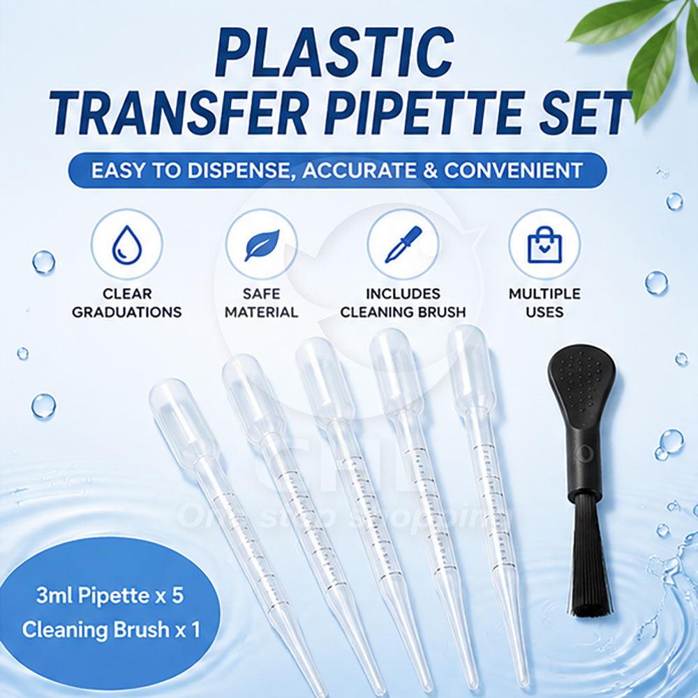 Precision Lab Multipurpose Dropper with Cleaning Brush