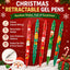 Christmas gel pen 0.5mm random style Merry Christmas Christmas atmosphere Merry Christmas Merry Christmas Push type Push type Party