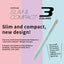 UNI Jetstream 3-Color Ballpoint Pen (SXE3JSS38, 0.38 mm)