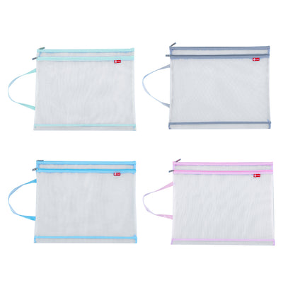 A3 ArtGuard: Double-Layer Transparent Mesh Document Bag