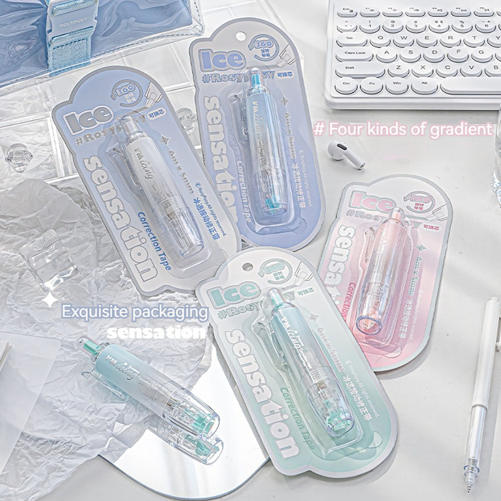 Translucent Ice Correction Tape – RosyPosy Smooth Design
