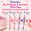 Sanrio My Melody & Kuromi Retractable Ballpoint Pen