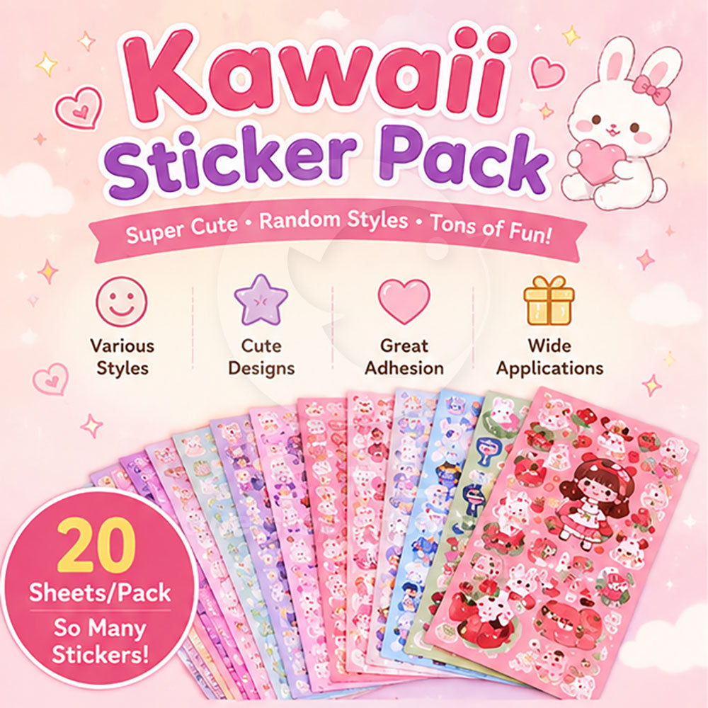 Cute girly notebook stickers DIY decorative stickers stationery materials creative diary styles random