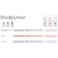 PLUS DC-100 DC-200 learning marking tape 6mm gray pink blue mountain type surfing silent test learning Japanese stationery