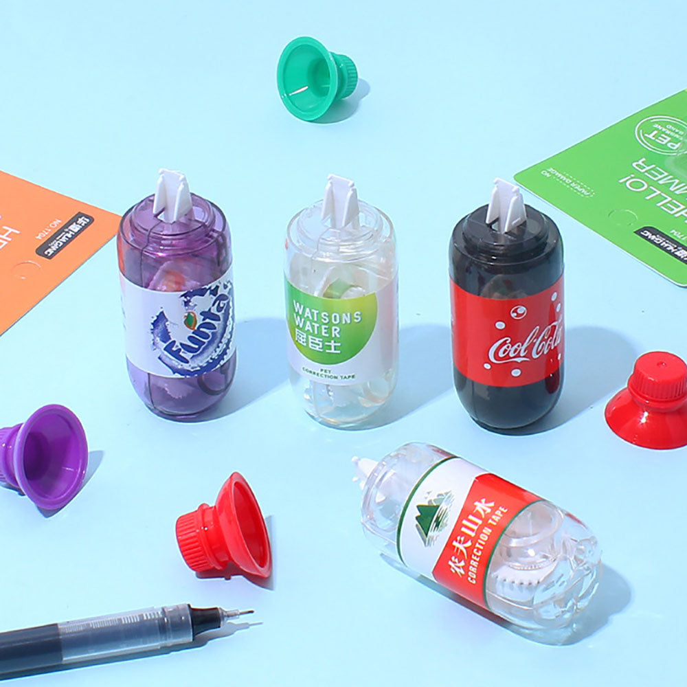 Mini Soda Bottle Correction Tape