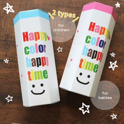 Happy Color Kids' Toothbrush Set - Soft Bristles, 12 Bright Choices