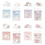 Sanrio 2024 Limited Sticker Set Dararin Life Decorative Stickers Cute New Life Series Kuromi, etc.