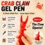 Crab Clip Gel Pen (0.5 mm, Click Type)