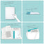 KOKUYO Campus  Ultra-Thin Loose-Leaf Notebook: Portable & Stylish Organizer