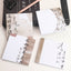 Momo Guofeng Calligraphy Material Paper Antique Text Pocket Decoration Base Sticky Note Paper Multi-material Material Package Background Decoration Creative Retro Handmade Base DIY Packaging Collage - CHL-STORE 