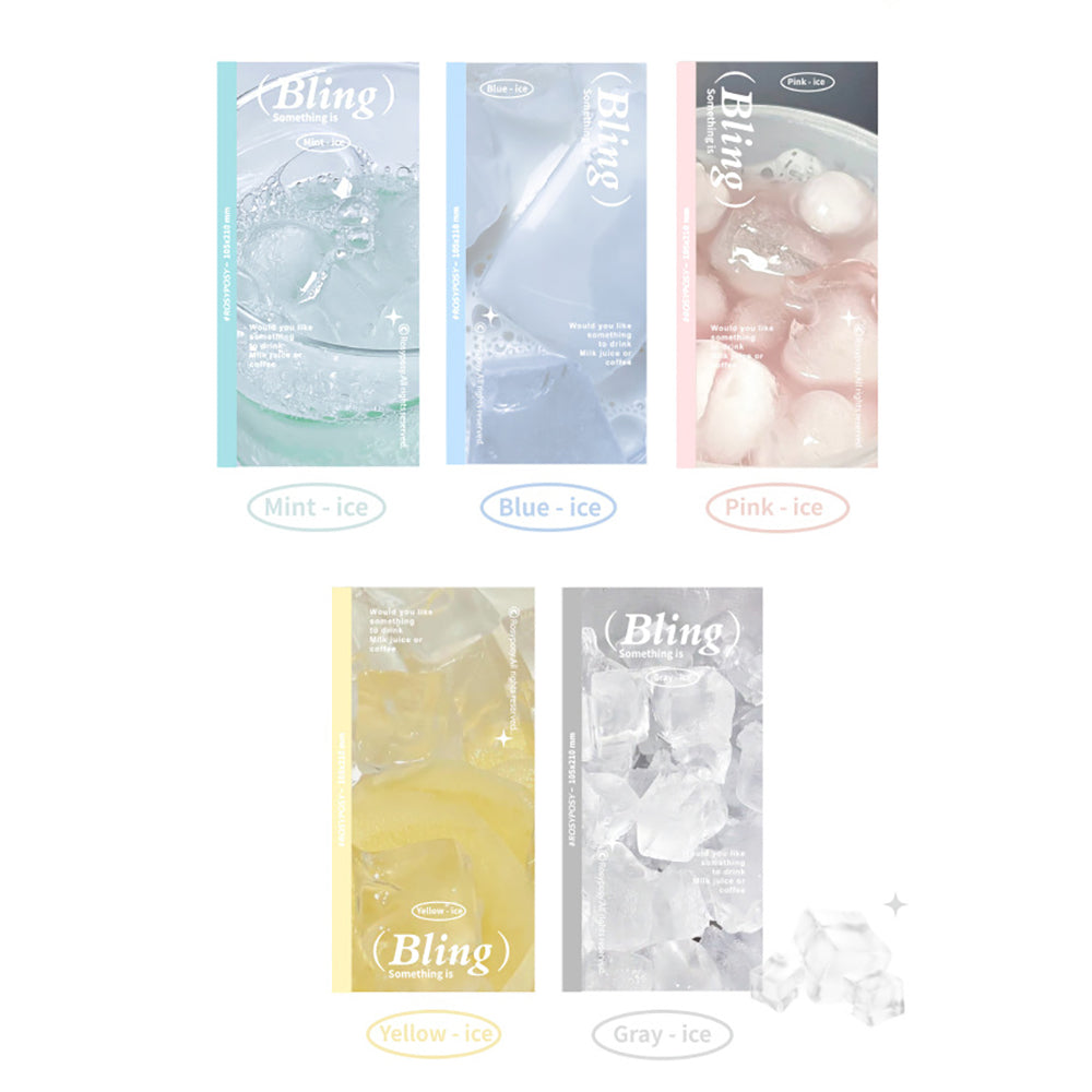 RosyPosy Blingsoda soda pop series notebook simple ins color note pad pastel color notebook notepad office study