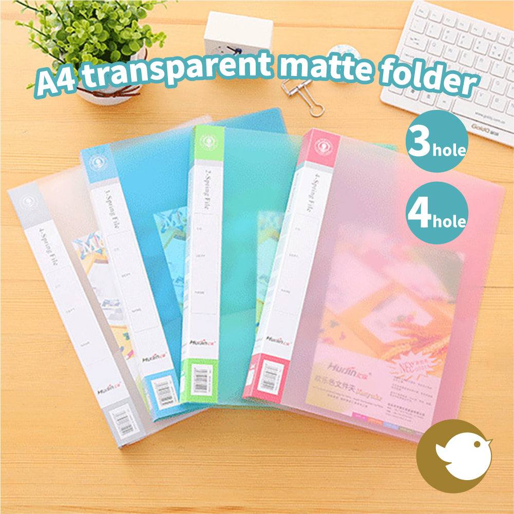 A4 Matte Binder Organizer - Durable, Fresh, Professional Design