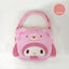 Sanrio co-branded itabag Hello Kitty Kuromi Cinnamoroll My Melody shape bag doll bag outing bag soft