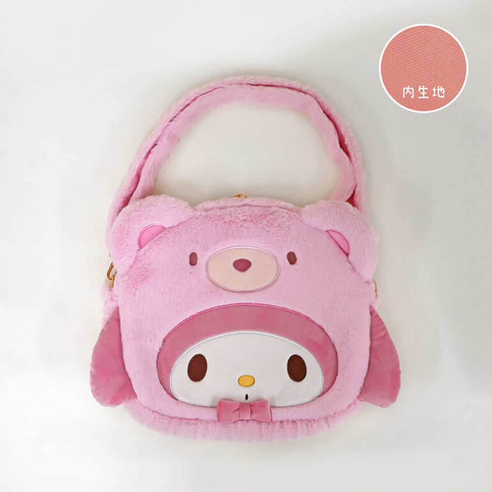 Sanrio co-branded itabag Hello Kitty Kuromi Cinnamoroll My Melody shape bag doll bag outing bag soft