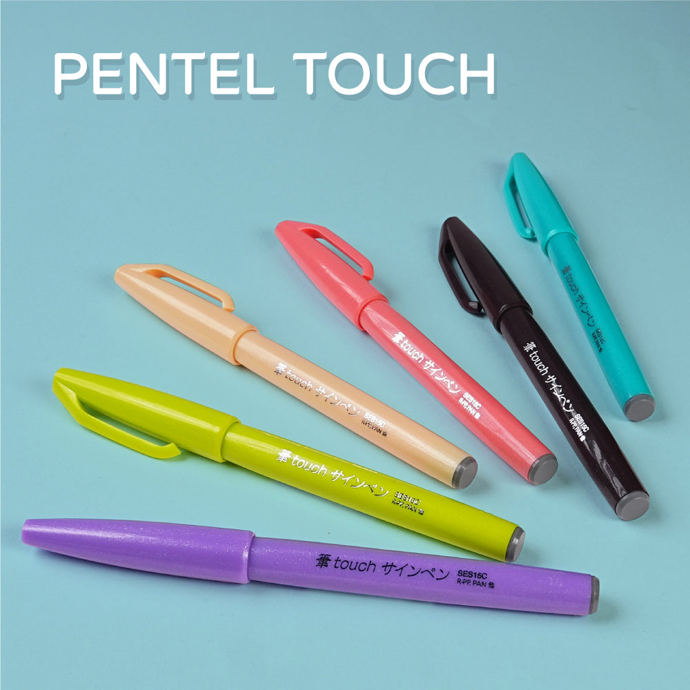 Pente SES15C Pen Touch Soft Paint Pen Soft Pen Color Pen - CHL-STORE 