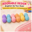 Peanut Shaped Erasers – 10-Pack, Cute, Low-Dust, Safe & Odor-Free