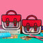 Festive Fun Christmas Snack Gift Bag - Santa & Friends Design