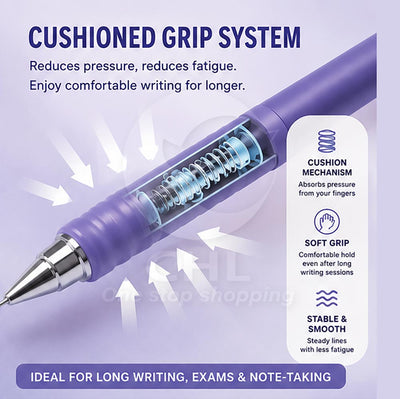 PILOT AIRSTEP 0.5 Japanese Click Pen with Cushion & Auto-Advance