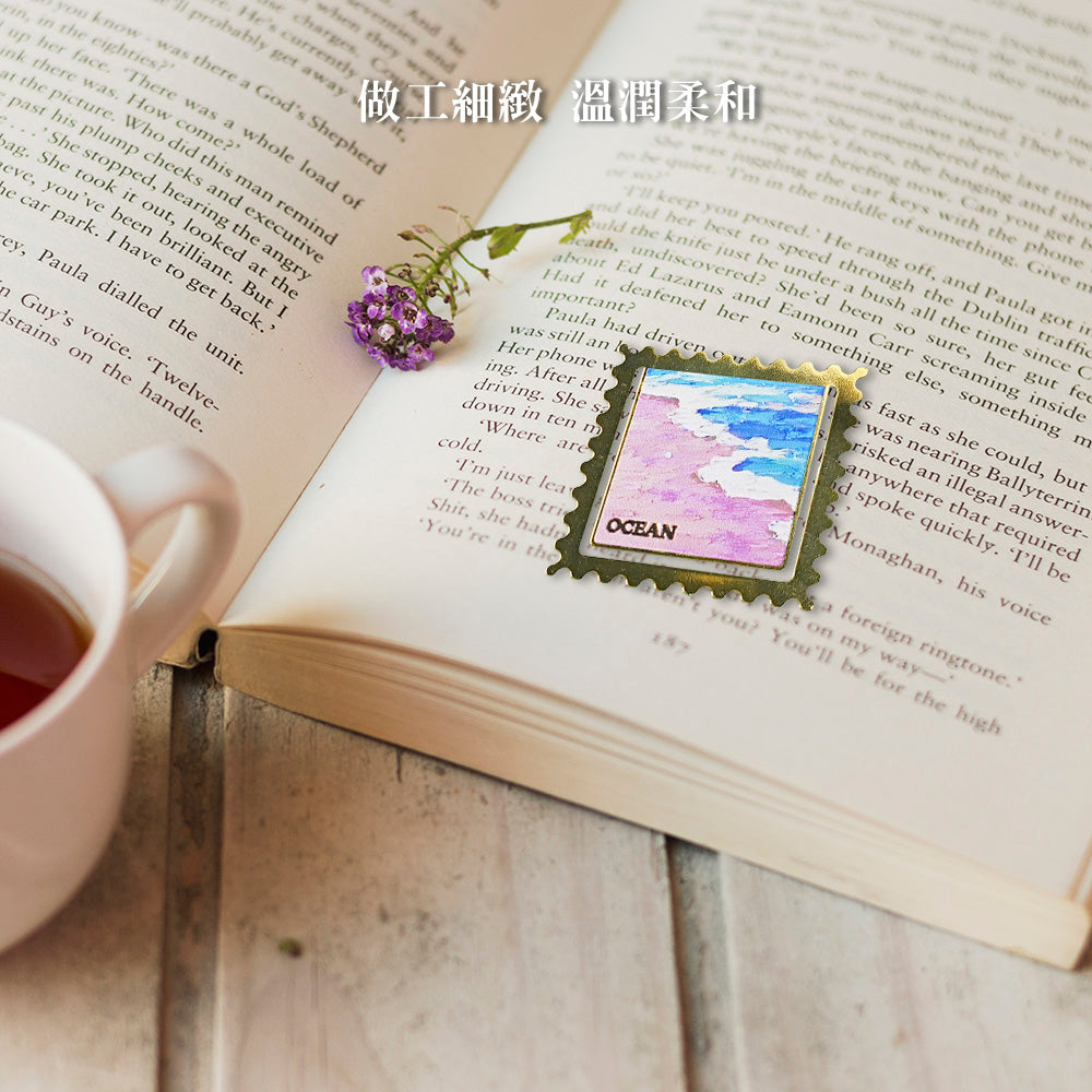 Romantic Retro Brass Bookmark - Lover's Dream Collection