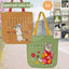 MINTinn Zippered Canvas Tote Bag (Shiba, Cats, Mt. Fuji, Sushi & Onsen Designs)