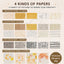 Creative Collage Inspiration: Multitexture Design Paper Pack