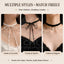 Lace Bow & Velvet Necklace | Black & White All-Match | Elegant Lace Scarf Style Choker