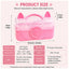 Three-layer storage box tool box cat shape thick material durable multi-function
