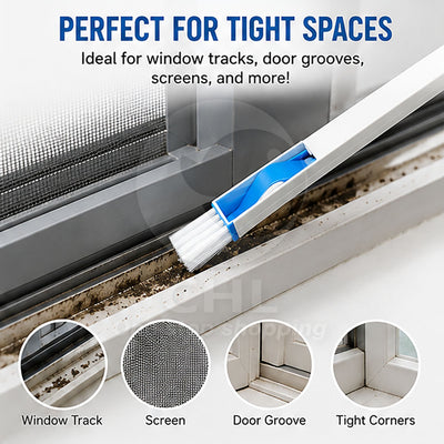 Ultimate Groove Cleaning Kit: Door, Window & Screen Tools