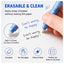 0.5 mm Quick-Dry Erasable Gel Pen Set (2-Pack)