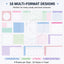 Planwith Useful Index Tab Set – Tear-Off Cards with Sticky Tabs for Study & Planning