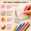SAKURA Coupy Marking Crayons – 5 Color Set
