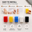 Non-Mark Adhesive Building Block Toothbrush Holder