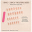 French European and American style removable nail art pieces 24 pieces/box nail stickers fingertips elegant free matching