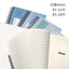 Simple Portable A5 Coil Notebook Notepad Thickened Material Horizontal Line Format Three Random Shipments NP-030054 - CHL-STORE 