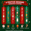 Christmas gel pen 0.5mm random style Merry Christmas Christmas atmosphere Merry Christmas Merry Christmas Push type Push type Party
