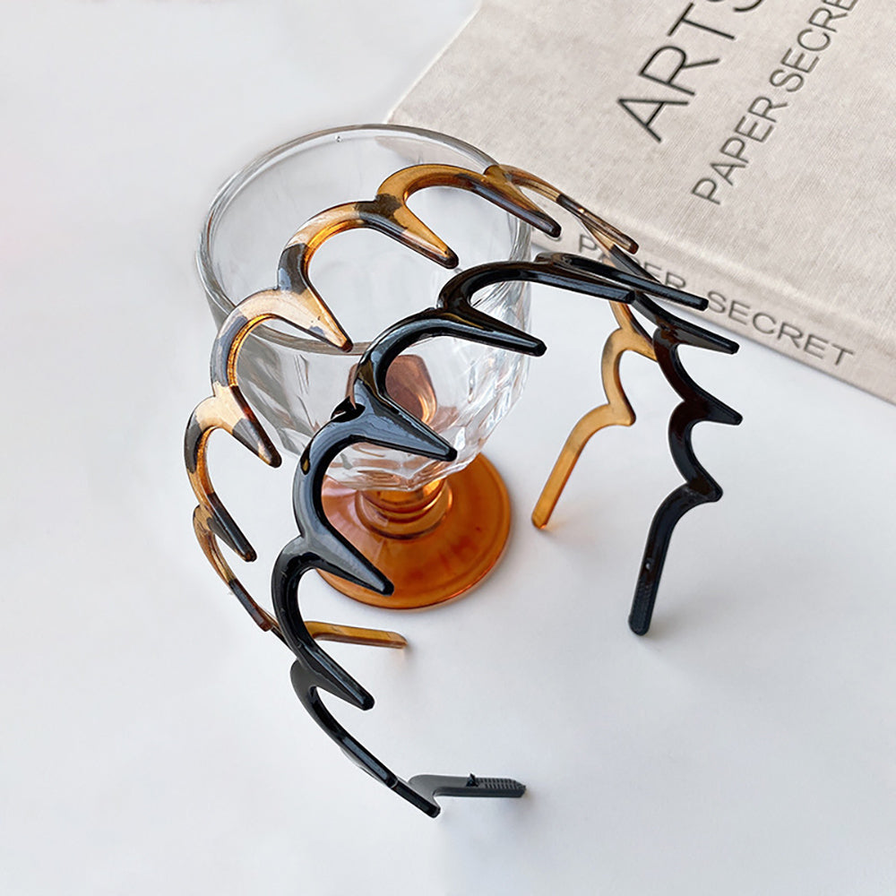 Korean style toothed wavy hairband