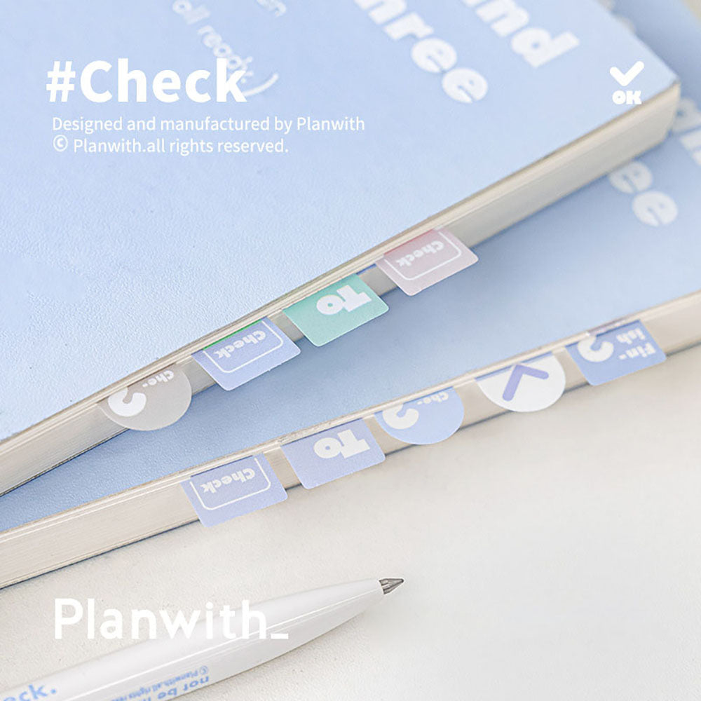 Planwith simple tear-off sticky notes student stationery office stationery office gadgets
