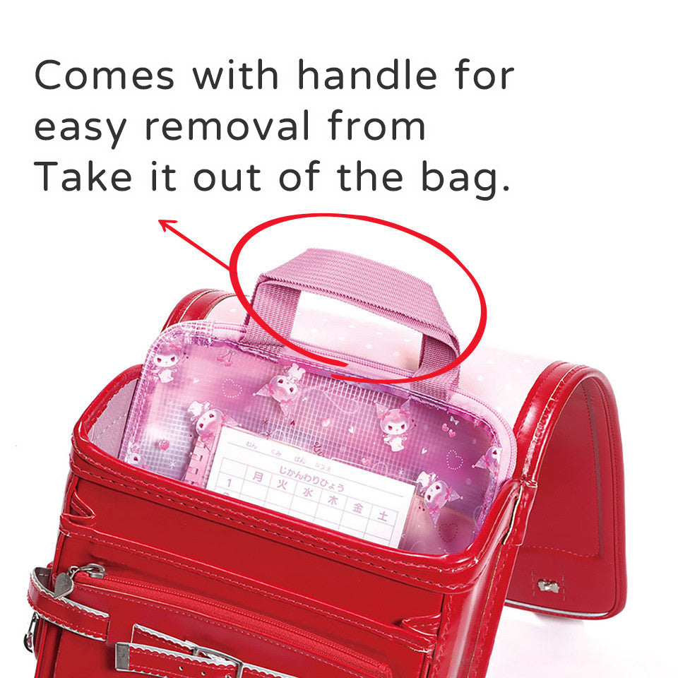A4 Princess School Zipper Bag – Student Document Organizer