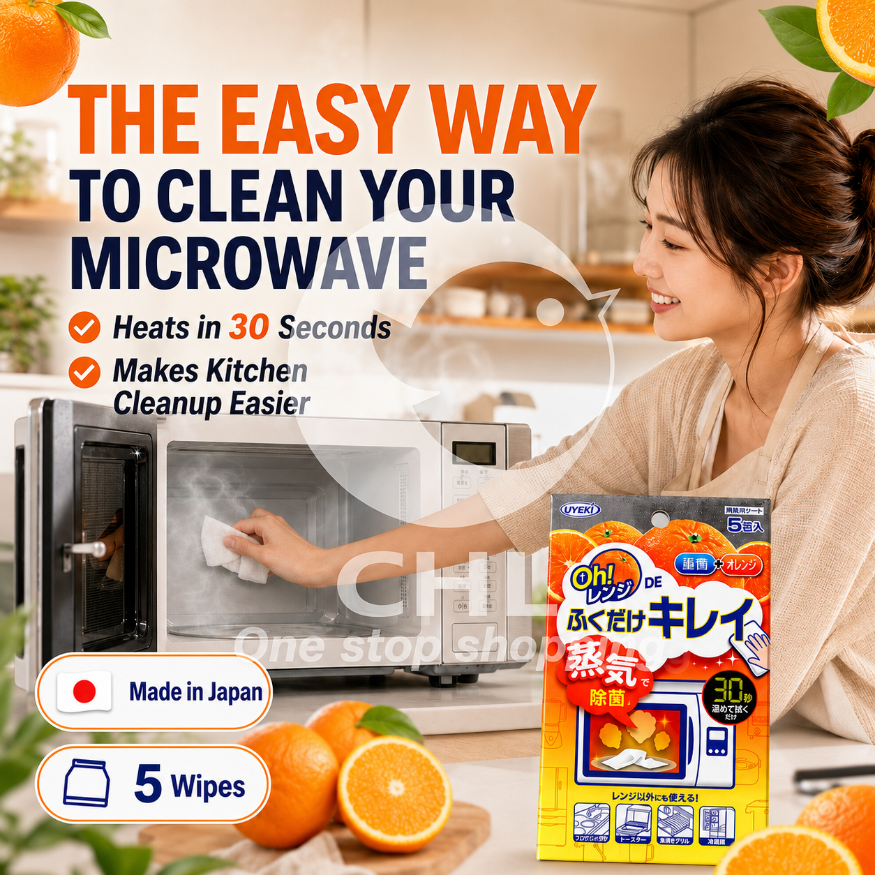 All-Purpose Sparkle Steam Cleaning Tablets - Effortless Kitchen Clean