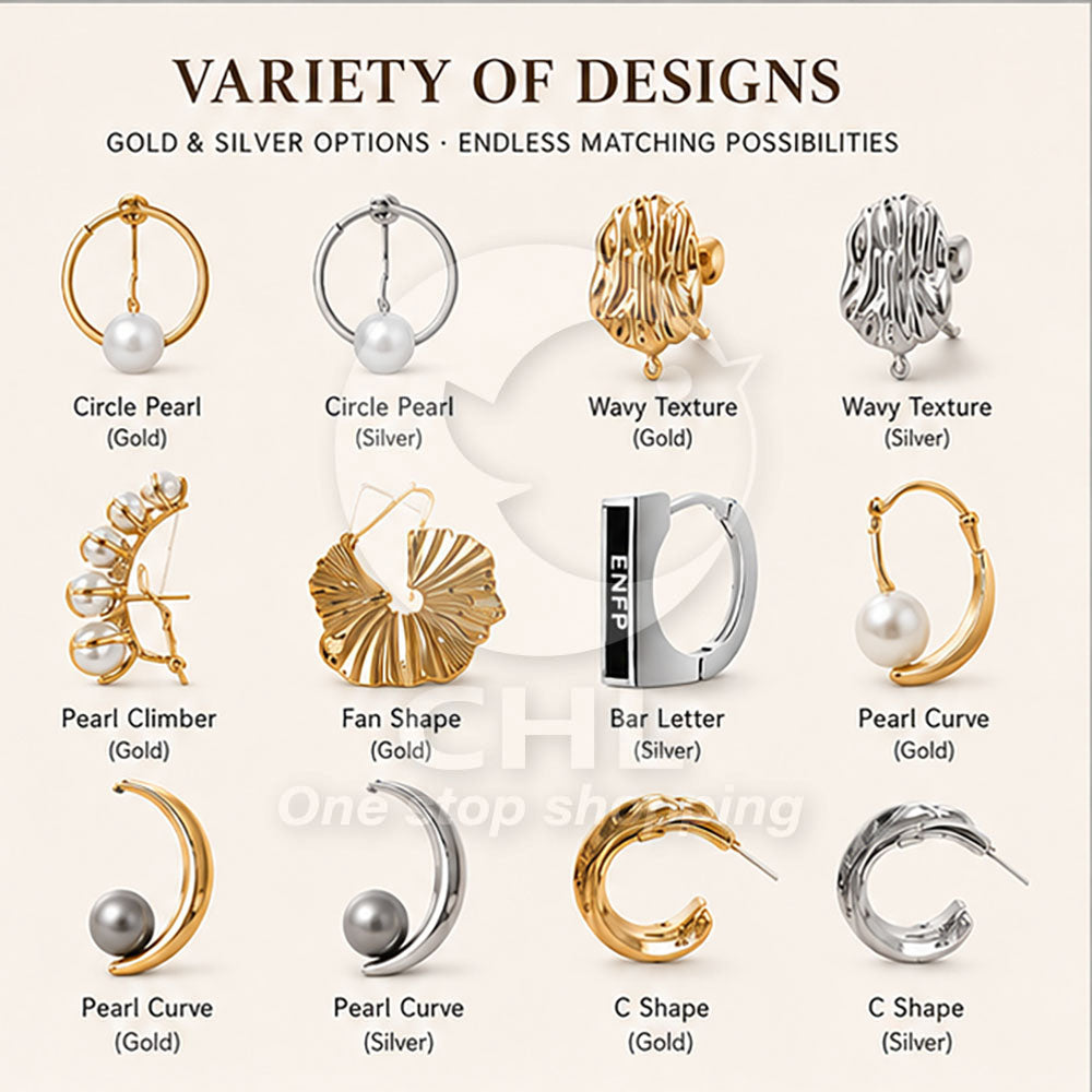 Korean style, high-end earrings, European and American style, simple, trendy, elegant, light luxury