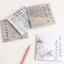Momo Guofeng Calligraphy Material Paper Antique Text Pocket Decoration Base Sticky Note Paper Multi-material Material Package Background Decoration Creative Retro Handmade Base DIY Packaging Collage - CHL-STORE 