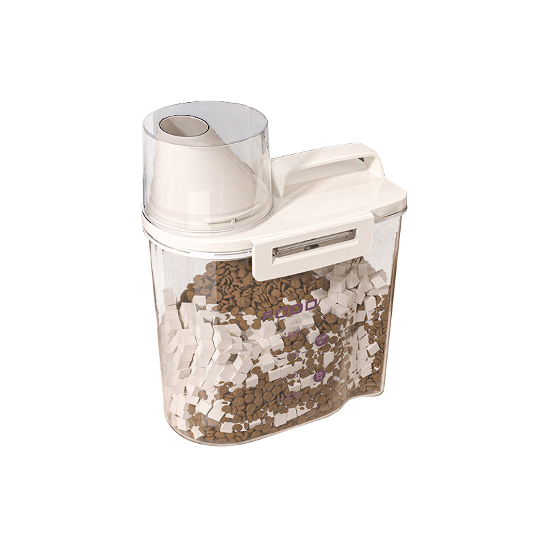 Large Capacity Pet Feed Storage Tank - Sealed, Transparent, Easy Clean