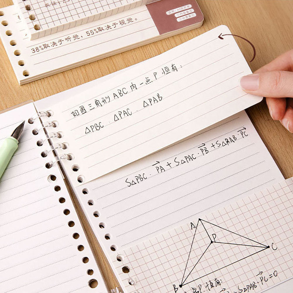 Ultimate Loose-Leaf Planner Pad – Ink-Proof, Refillable & Smooth