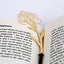Original Wenqing Feather Snowflake Leaves Key Texture Hollow Metal Bookmark Bookmark NP-H7TIM-904